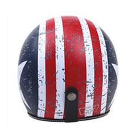 Vintage Captain America' Open Face DOT Motorcycle Helmet – The Bikers Bounty Vintage Captain America' Open Face DOT Motorcycle Helmet – The Bikers Bounty