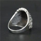 316L Indian Chief Biker Ring (Stainless Steel)