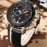 Men's Luxury Quartz 'Sports Chronograph' Watch