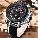 Men's Luxury Quartz 'Sports Chronograph' Watch