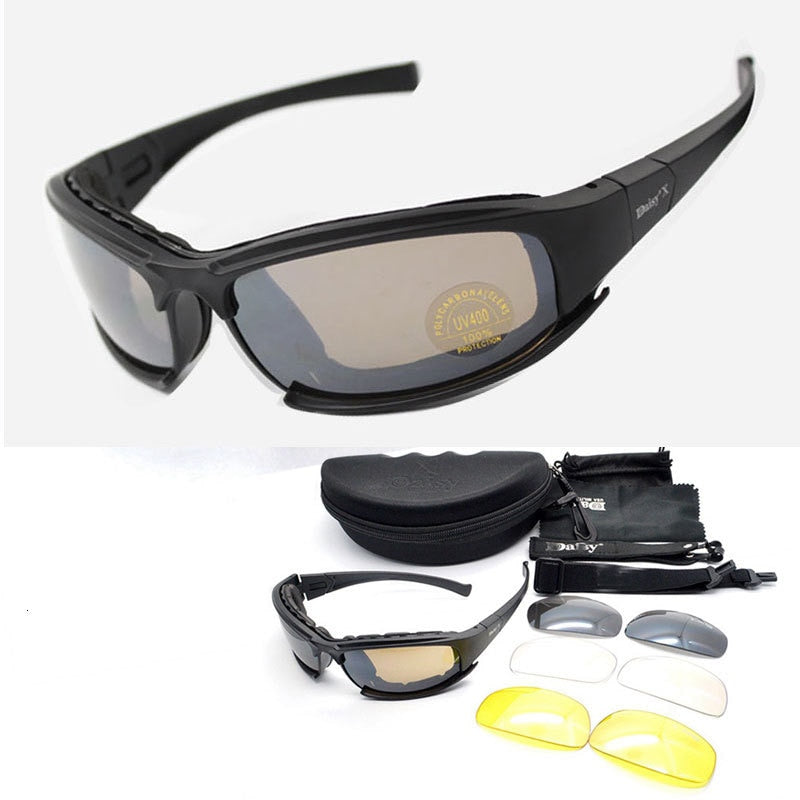 Daisy X7 Military' Polarized Motorcycle Glasses – The Bikers Bounty