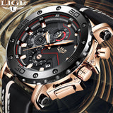 Men's Luxury Quartz 'Sports Chronograph' Watch