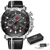 Men's Luxury Quartz 'Sports Chronograph' Watch